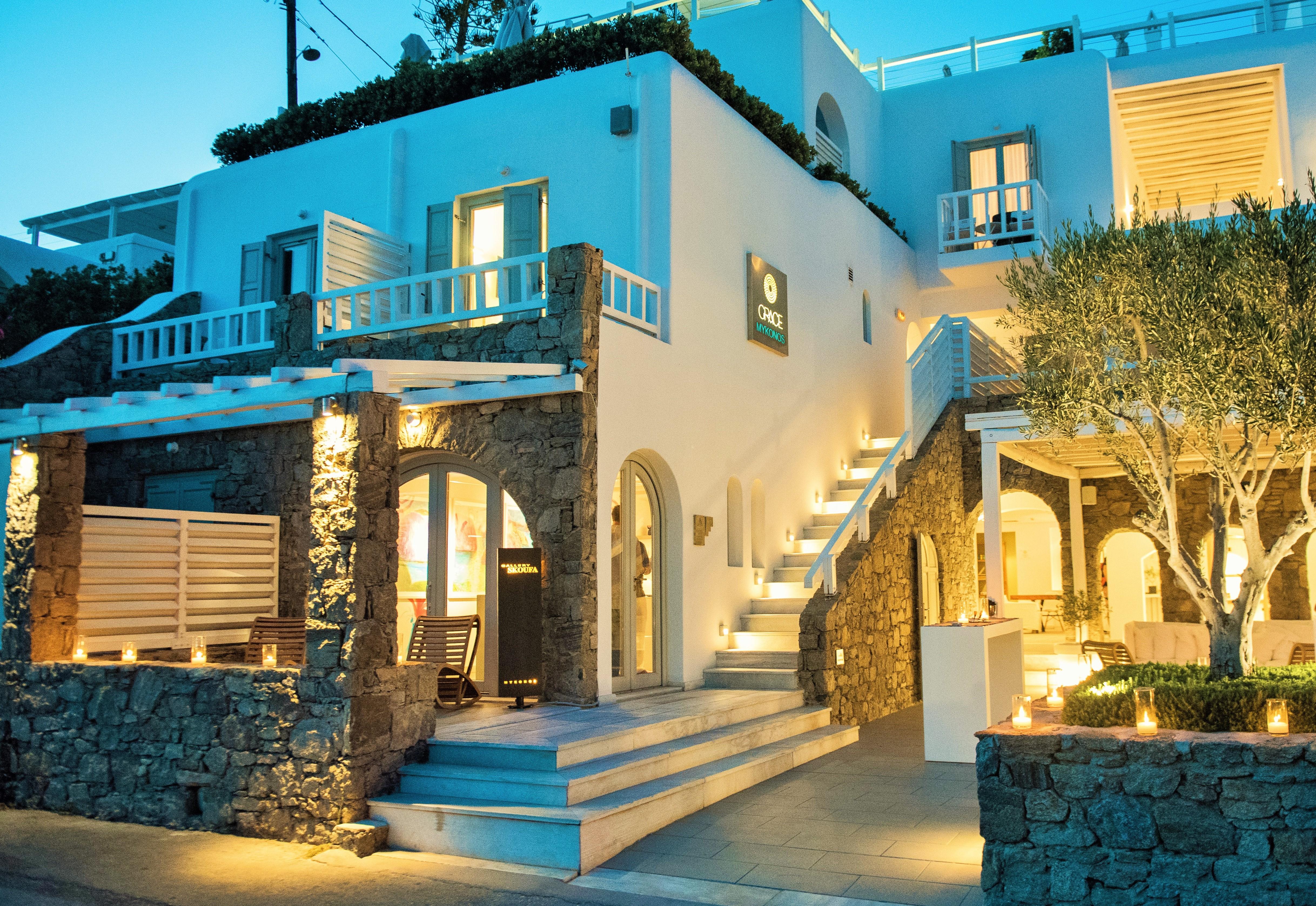 Grace Mykonos Hotel Агиос Стефанос Екстериор снимка
